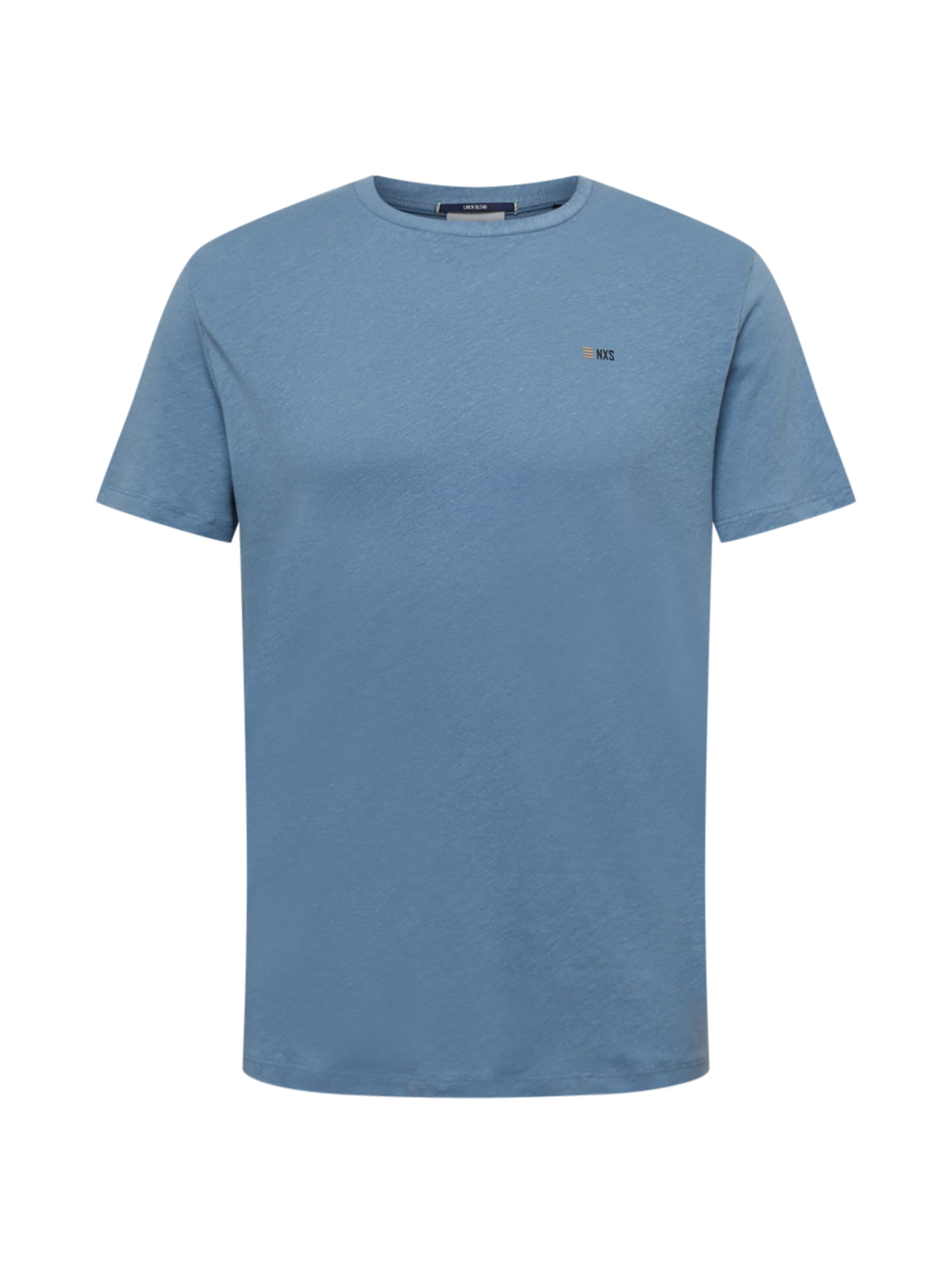Männer Große Größen No Excess T-Shirt in Blaumeliert - KD54178