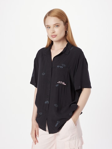 DC Shoes Blouse 'GOOD TRIP' in Black: front