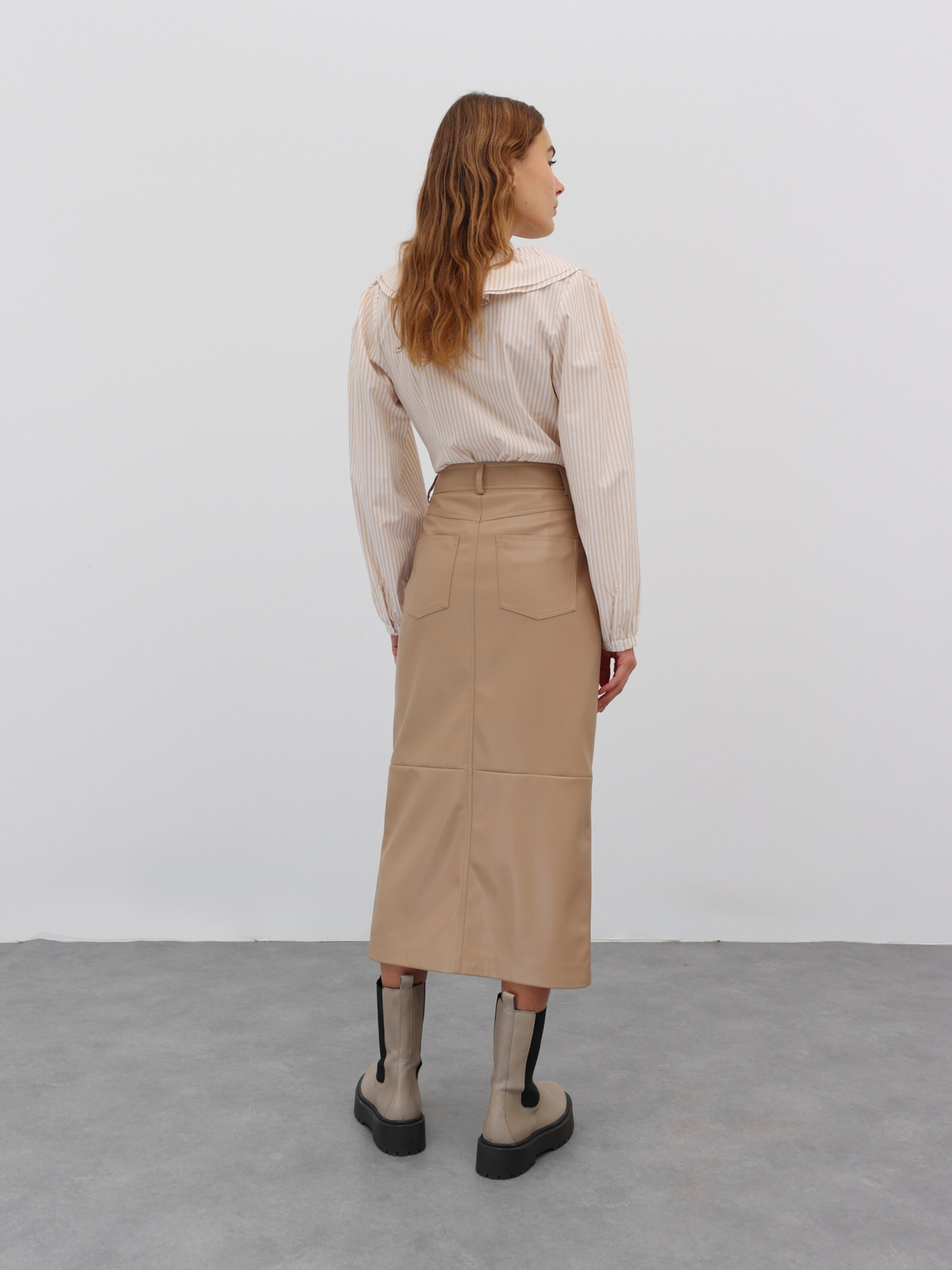 Frauen Röcke EDITED Rock 'Rimini' in Beige - FT69419 Frauen Röcke EDITED Rock 'Rimini' in Beige - FT69419
