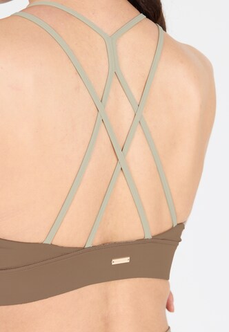 Athlecia Low Support Sport-BH 'Aspasia' in Grau