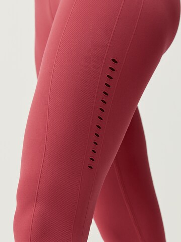 Born Living Yoga Skinny Sporthose 'Kalu' in Rot