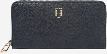 TOMMY HILFIGER Wallet in Blue: front