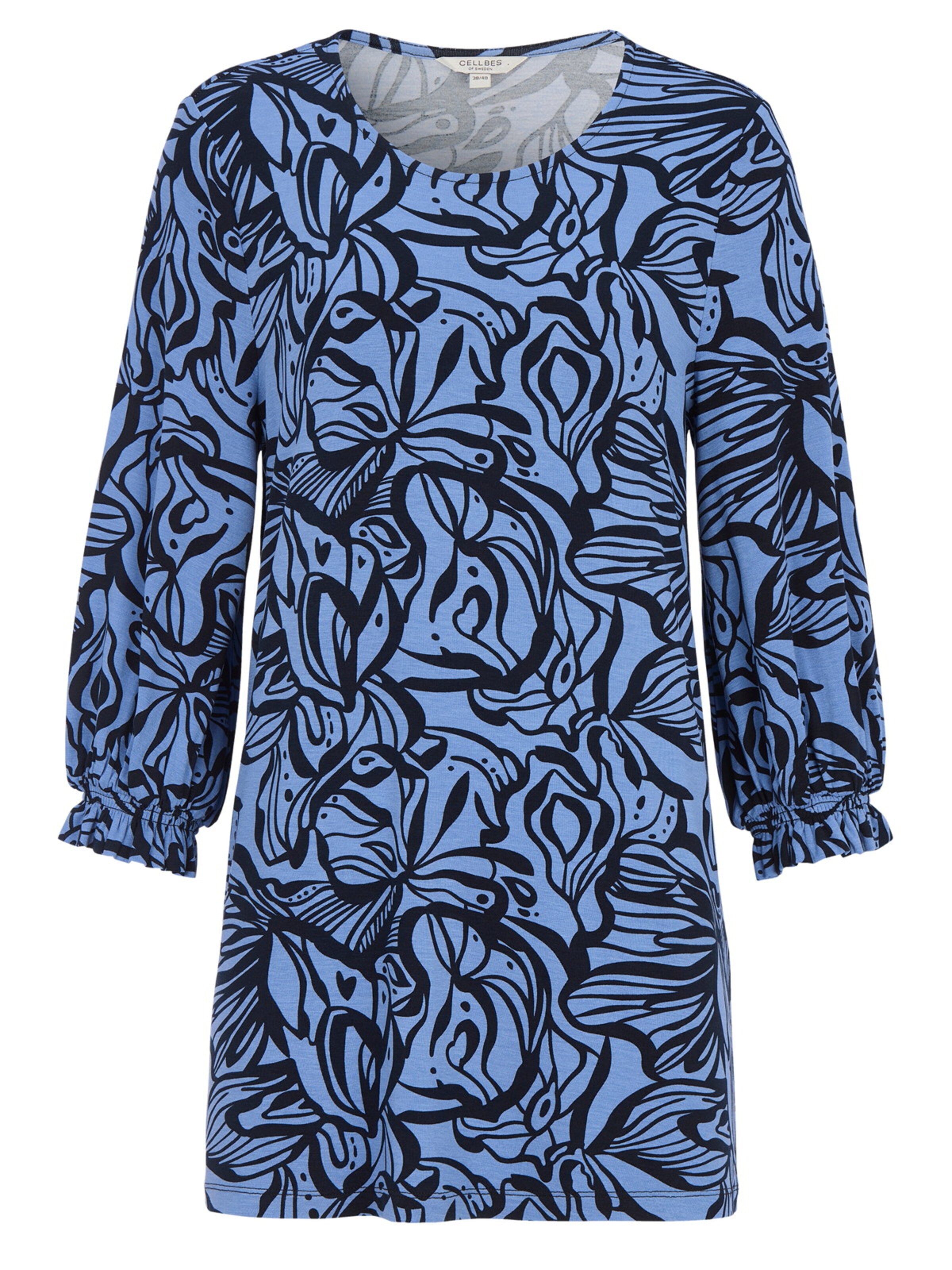 Cellbes of Sweden Tuniek in Blauw: voorkant