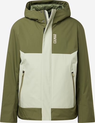 Colmar Veste de sport en vert / blanc naturel, Vue avec produit