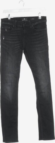 7 for all mankind Jeans 30 in Schwarz: predná strana