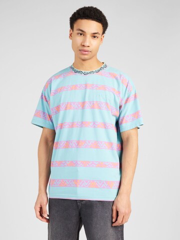 QUIKSILVER T-Shirt ' 'Take Us Back' in Blau: Vorderseite