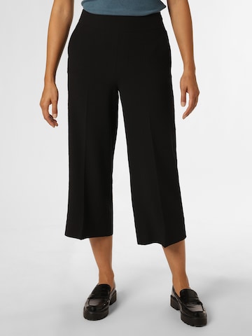 OPUS Wide leg Pantalon 'Misha' in Zwart: voorkant