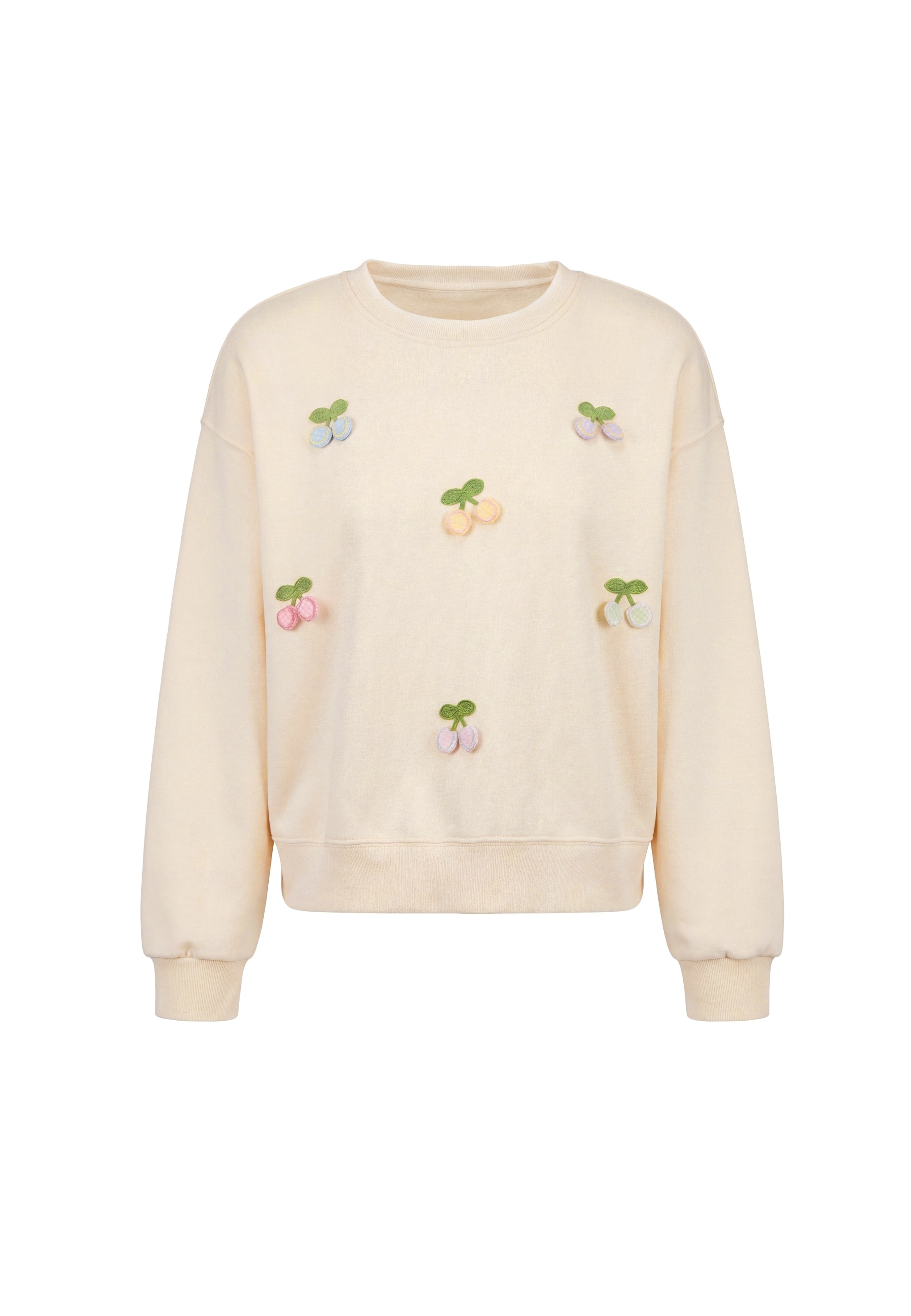 Sweat-shirt 'Pop' MYMO en beige : devant