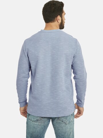 Jan Vanderstorm Sweatshirt ' Reginald ' in Blau