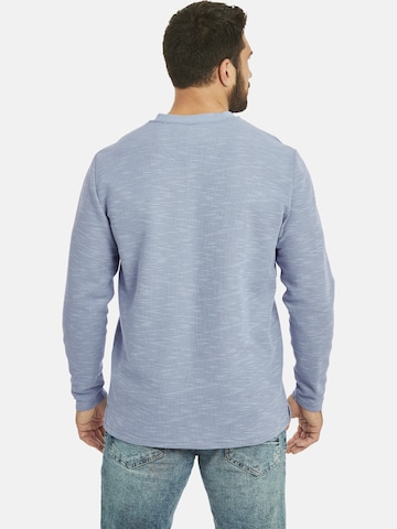 Jan Vanderstorm Sweatshirt ' Reginald ' in Blauw