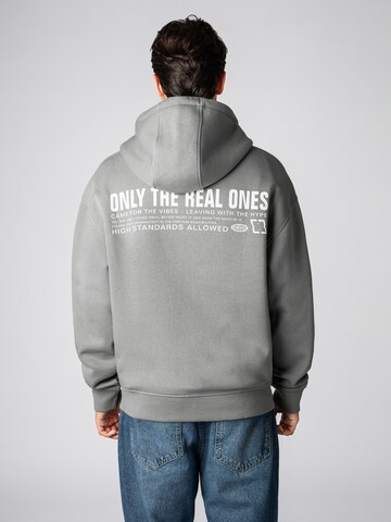 Sublevel Zip-Up Hoodie in Grey