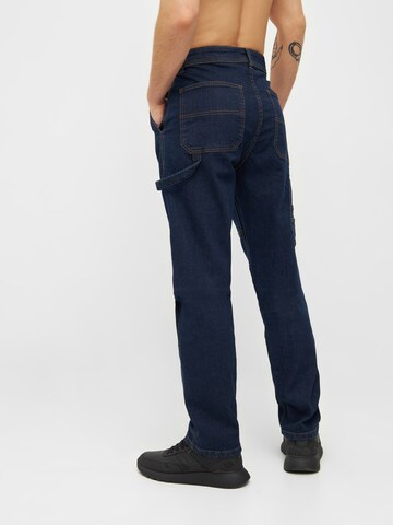 BENCH Regular Jeans 'CARPENTER VINTAGE' in Blau
