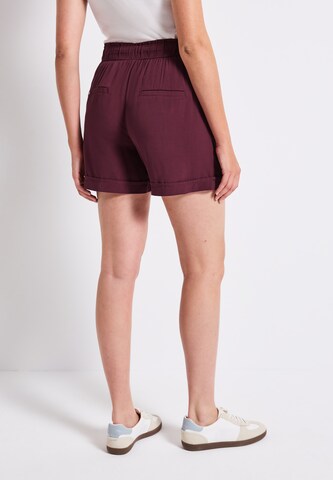 STREET ONE Loosefit Shorts in Rot