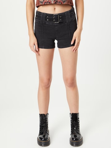 BDG Urban Outfitters - Skinny Calças de ganga 'MISSY' em preto: frente