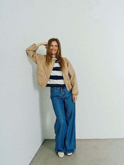 Freequent Blazer 'FQCana jacket beige' in 40 in Beige, Item view