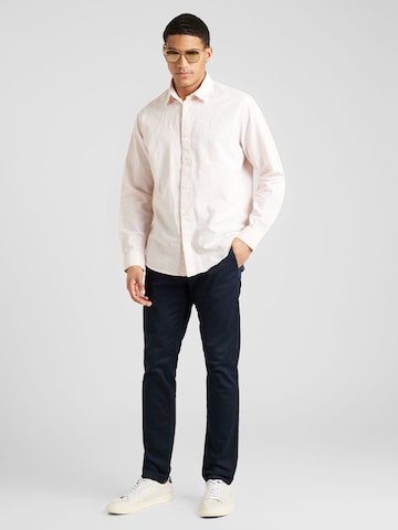 SELECTED HOMME Regular fit Button Up Shirt in Pink