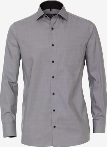 CASAMODA Business Shirt in Grey: front