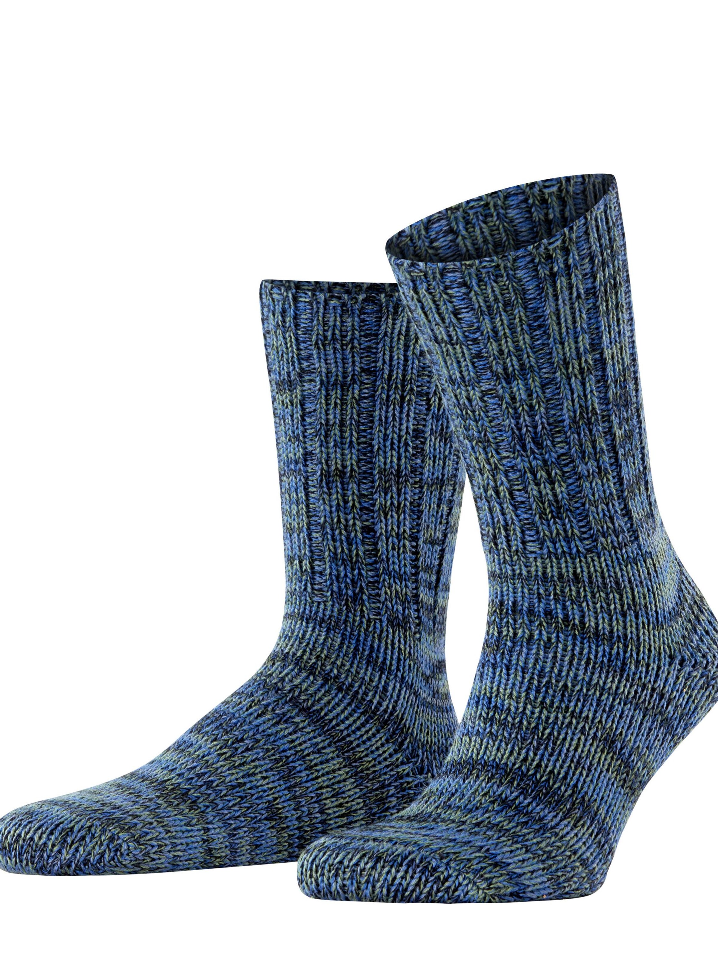 FALKE Socks 'Brooklyn' in Blue: front