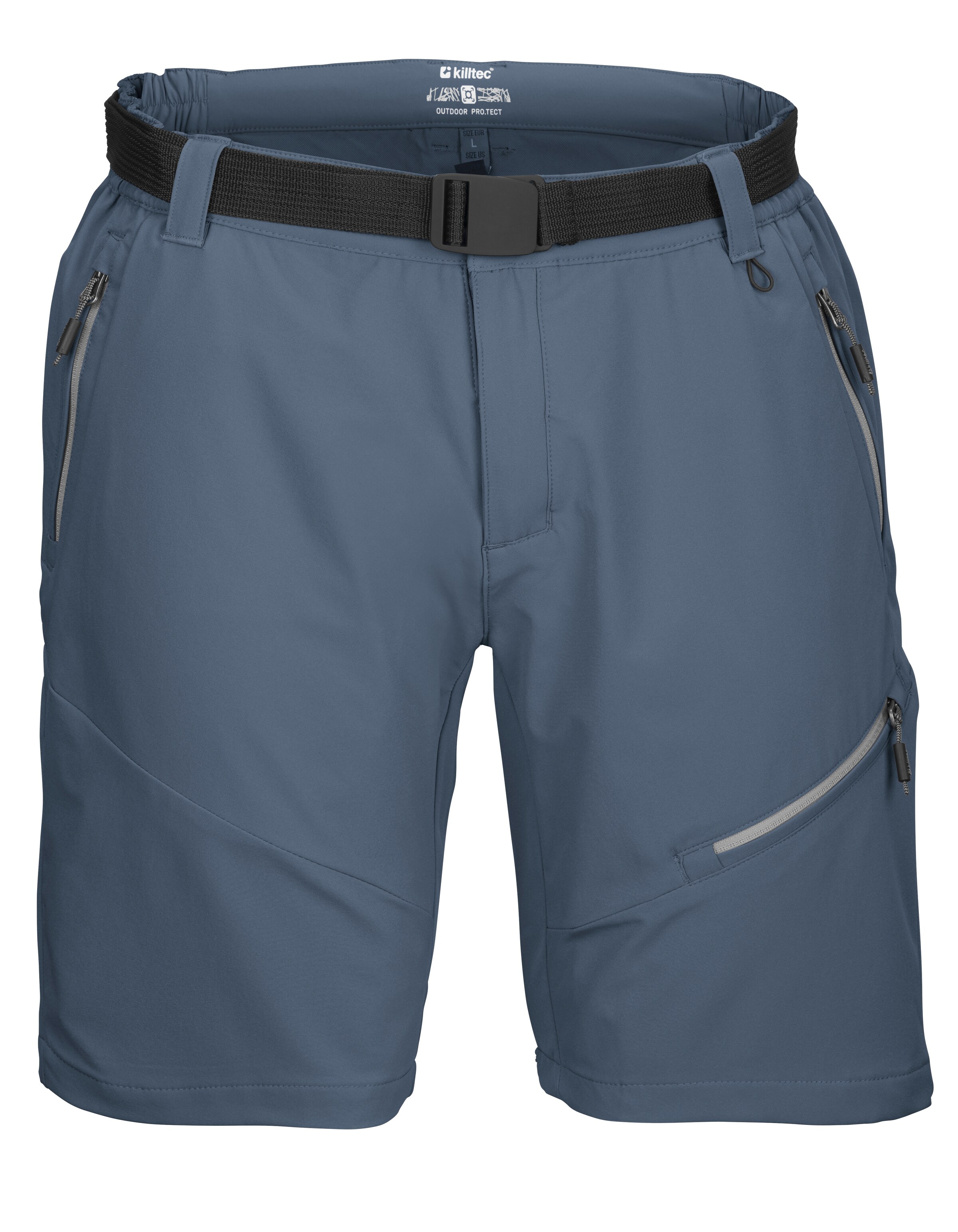 KILLTEC Outdoor Pants in Smoke blue, Item view