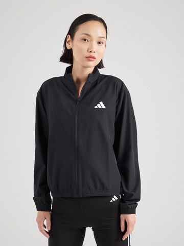 ADIDAS PERFORMANCE - Chaqueta de chándal en negro: frente