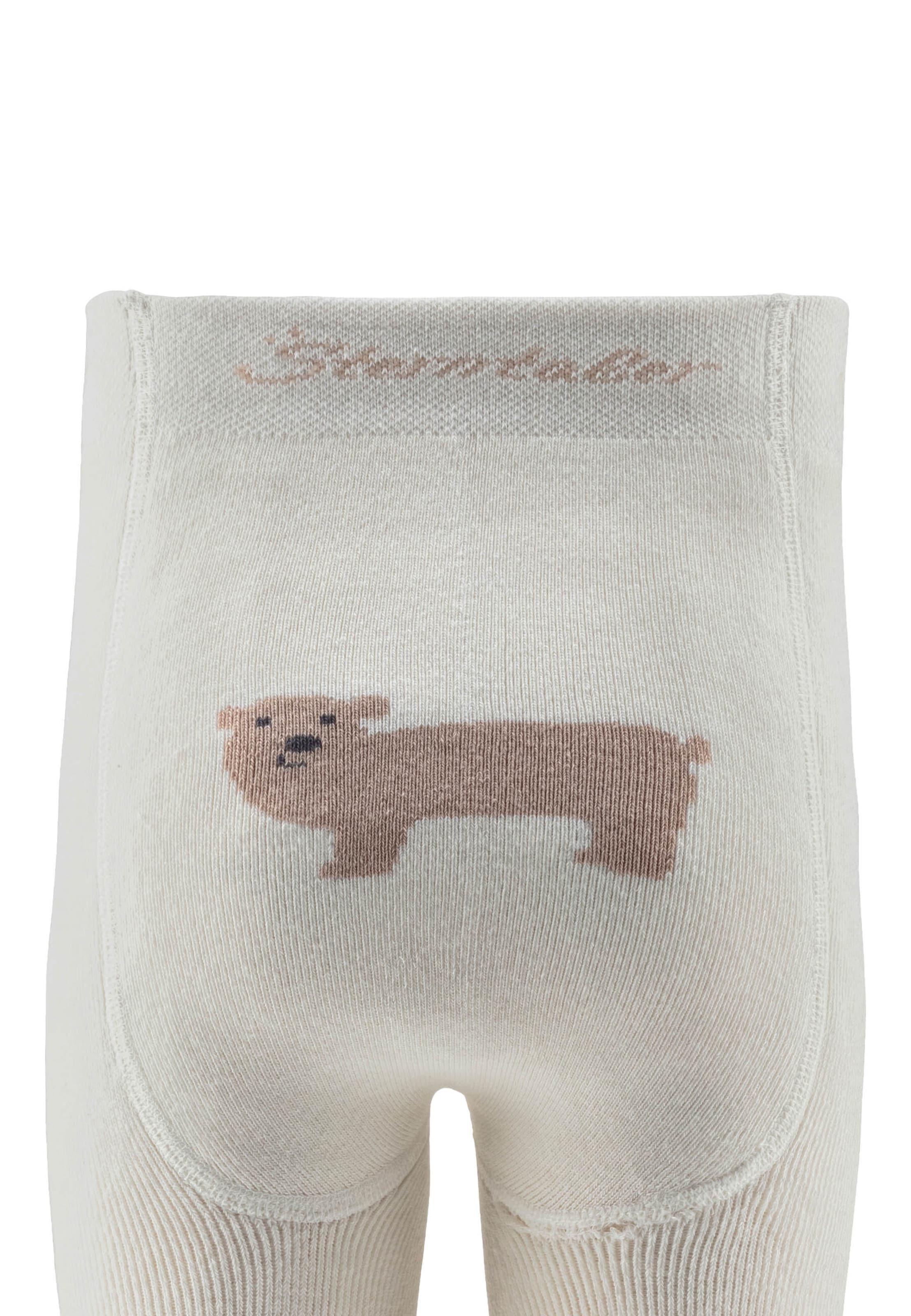 STERNTALER Tights 'Eisbär' in White