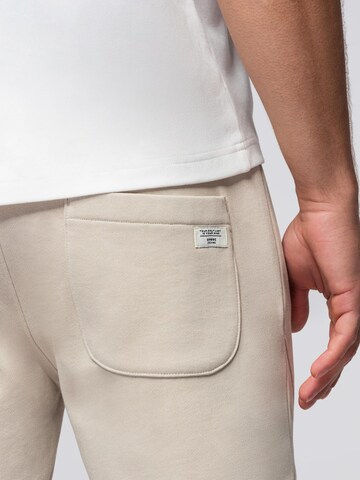 Ombre Tapered Broek in Beige