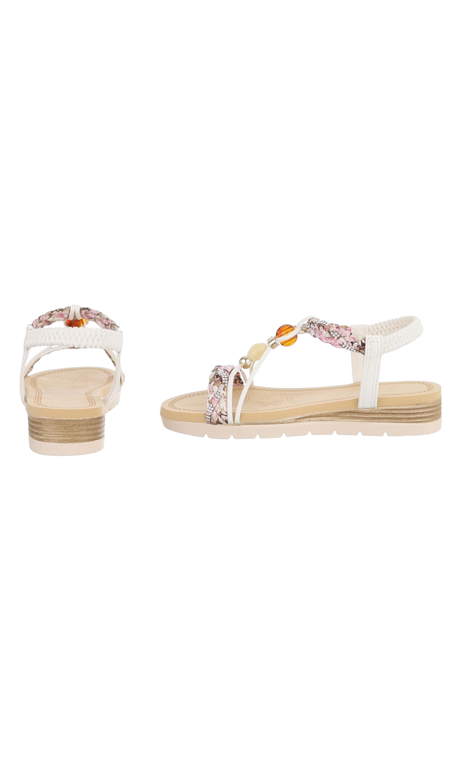 Ital-Design Strap Sandals in White