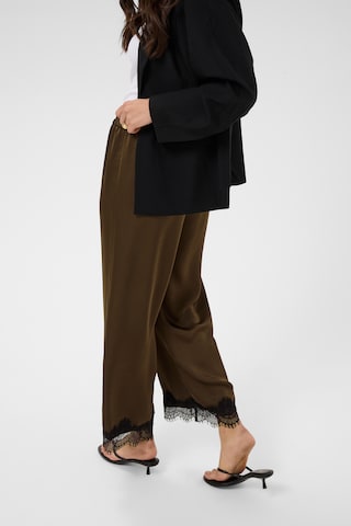 Kaffe Wide Leg Bukser i brun