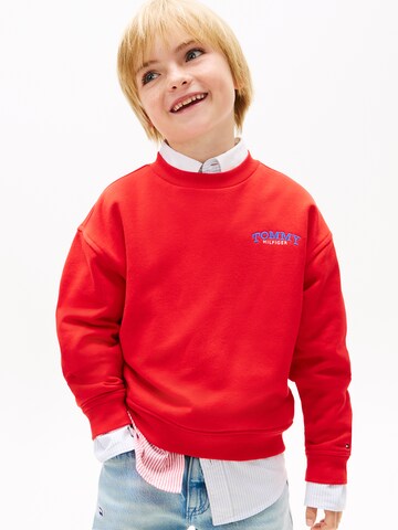 TOMMY HILFIGER Sweatshirt in Rot: Vorderseite