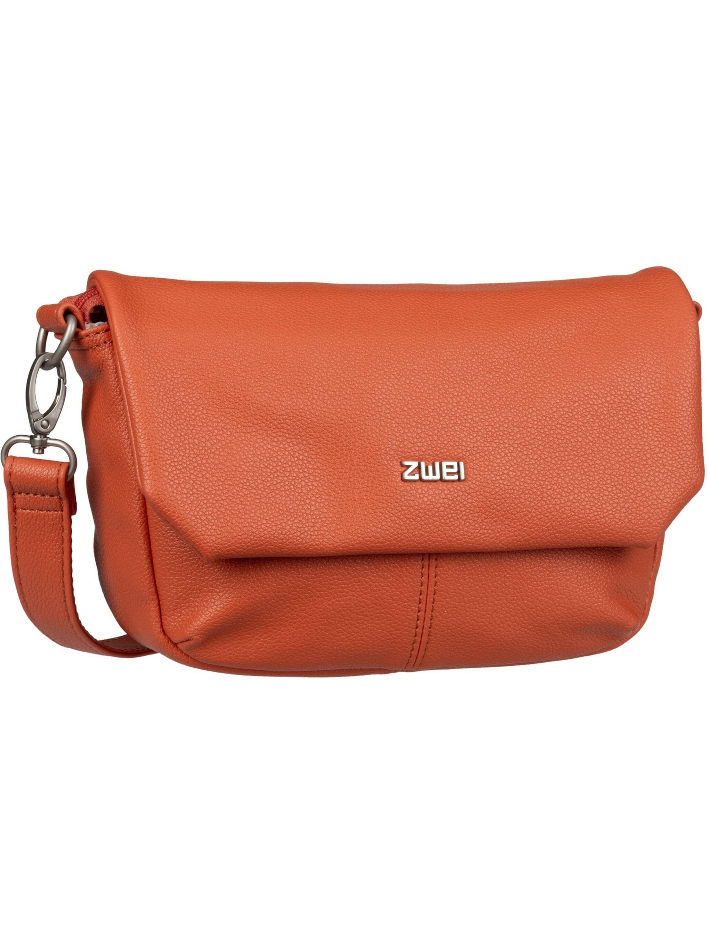 ZWEI Crossbody Bag 'Mademoiselle' in Orange: front