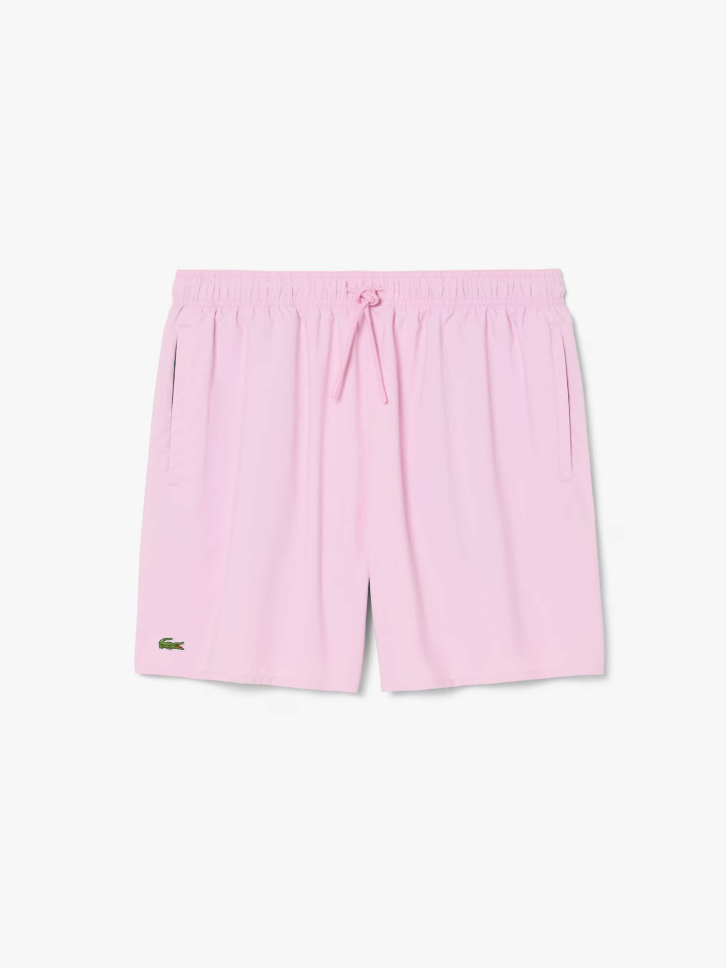 LACOSTE Regular Workout Pants in Pink