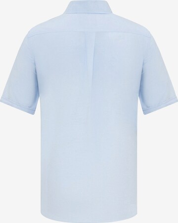 DENIM CULTURE Regularny krój Koszula 'FABRIZIO' w kolorze niebieski