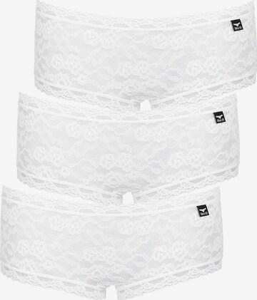 like it! Boyshorts 'Lisa' in White: front