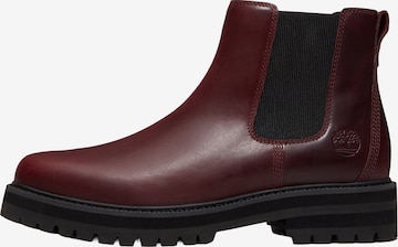 TIMBERLAND - Botas Chelsea en rojo: frente
