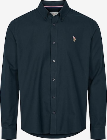 U.S. POLO ASSN. Paita 'Jens' värissä vihreä: etupuoli