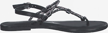 Flip-flops de la TAMARIS pe negru