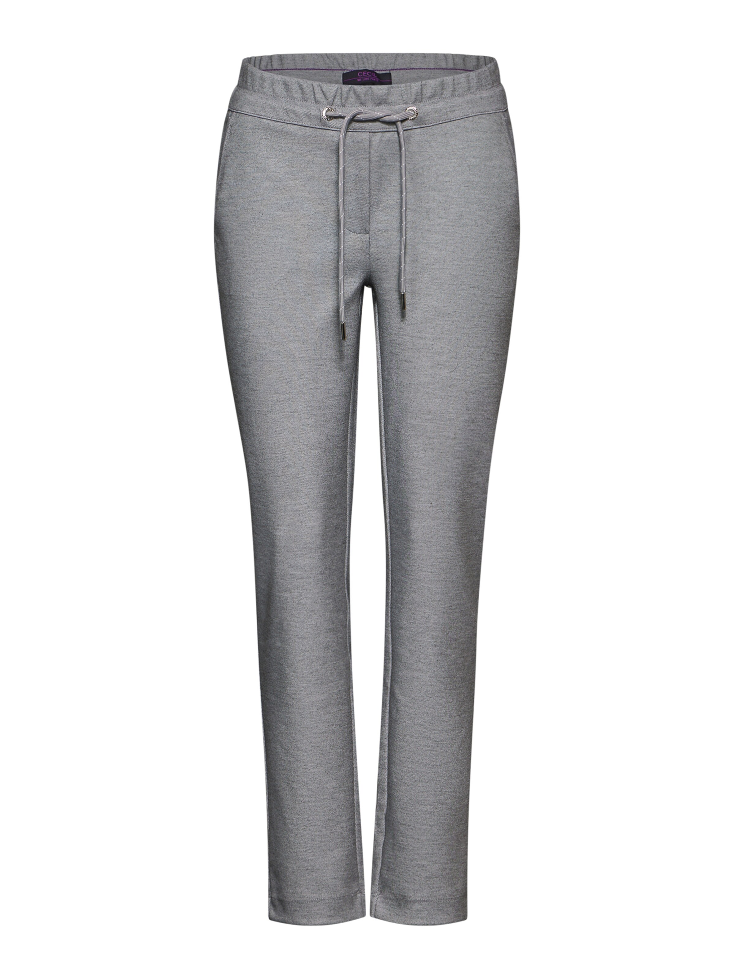 CECIL Slimfit Παντελόνι 'Tracey' σε γκρι: μπροστά