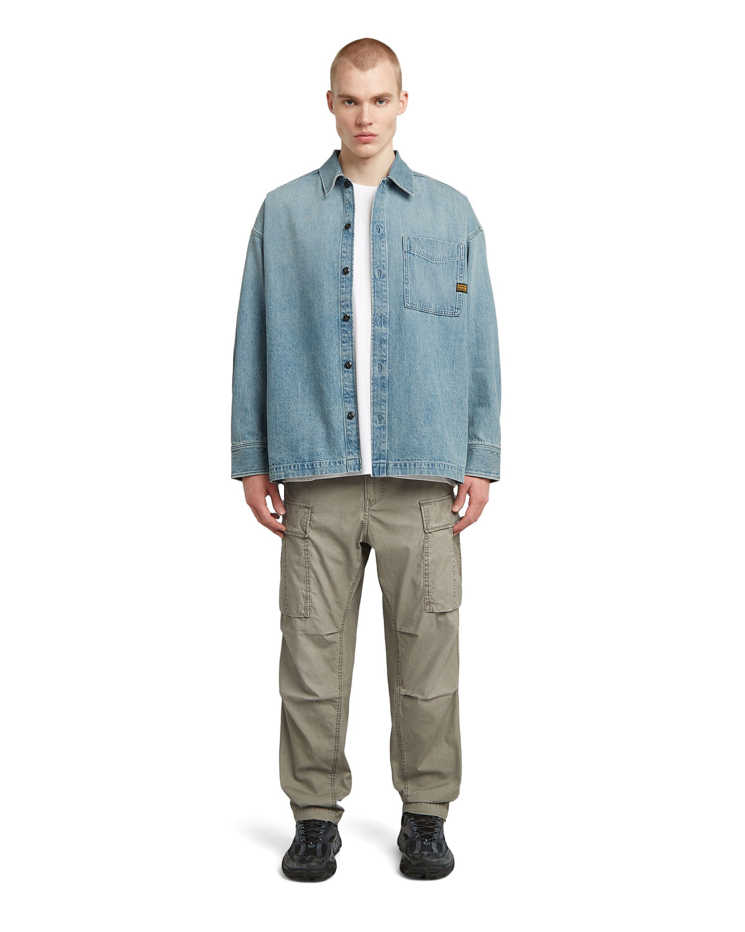 G-STAR Tapered Broek in Beige