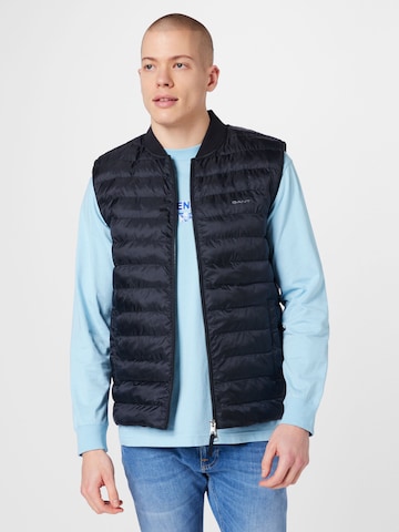 Gilet di GANT in nero: frontale