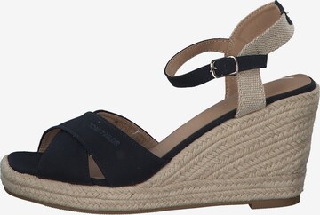 TOM TAILOR Sandals in Blue