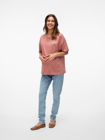 MAMALICIOUS Shirt 'MLMAMIE' in Red