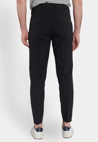 Steffen Klein Slimfit Broek in Zwart