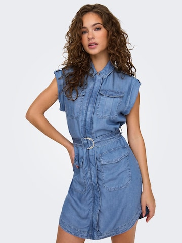 ONLY Shirt Dress 'FRANCO' in Blue