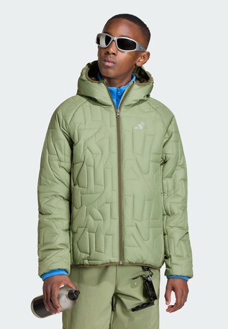 ADIDAS TERREX Outdoor jacket 'Xperior' in Green: front