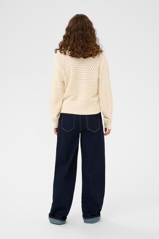 CULTURE Trui 'CUcallum' in Beige