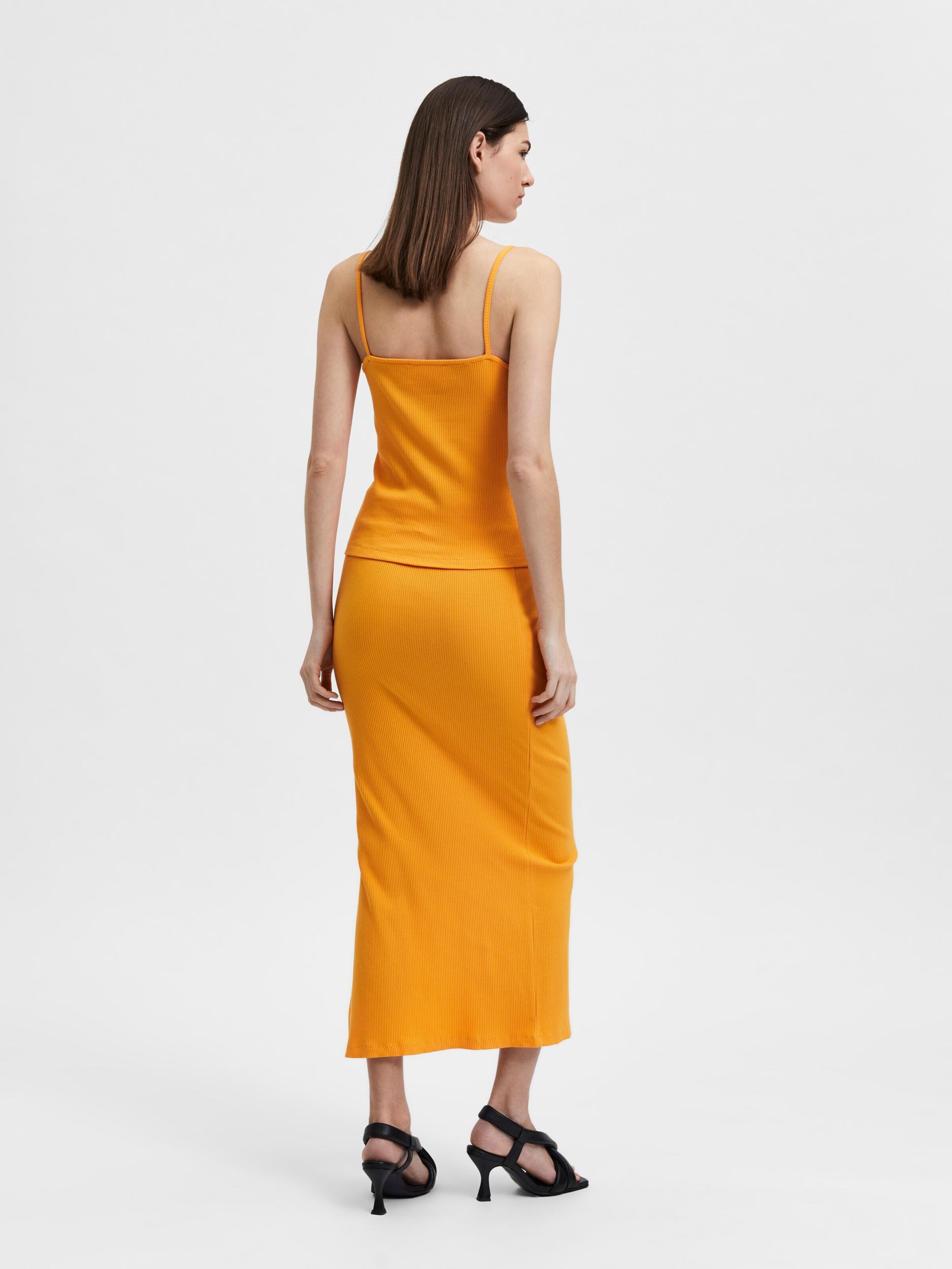 Frauen Shirts & Tops SELECTED FEMME Top 'LAURY' in Mandarine - IF71735 Frauen Shirts & Tops SELECTED FEMME Top 'LAURY' in Mandarine - IF71735
