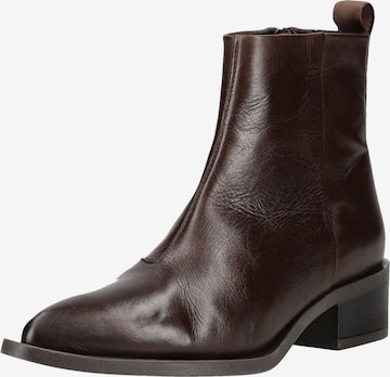 PAVEMENT Enkellaarsjes in Bruin: voorkant