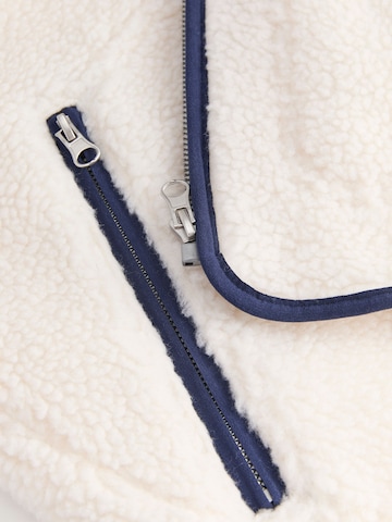 Giacca di pile di JACK & JONES in bianco