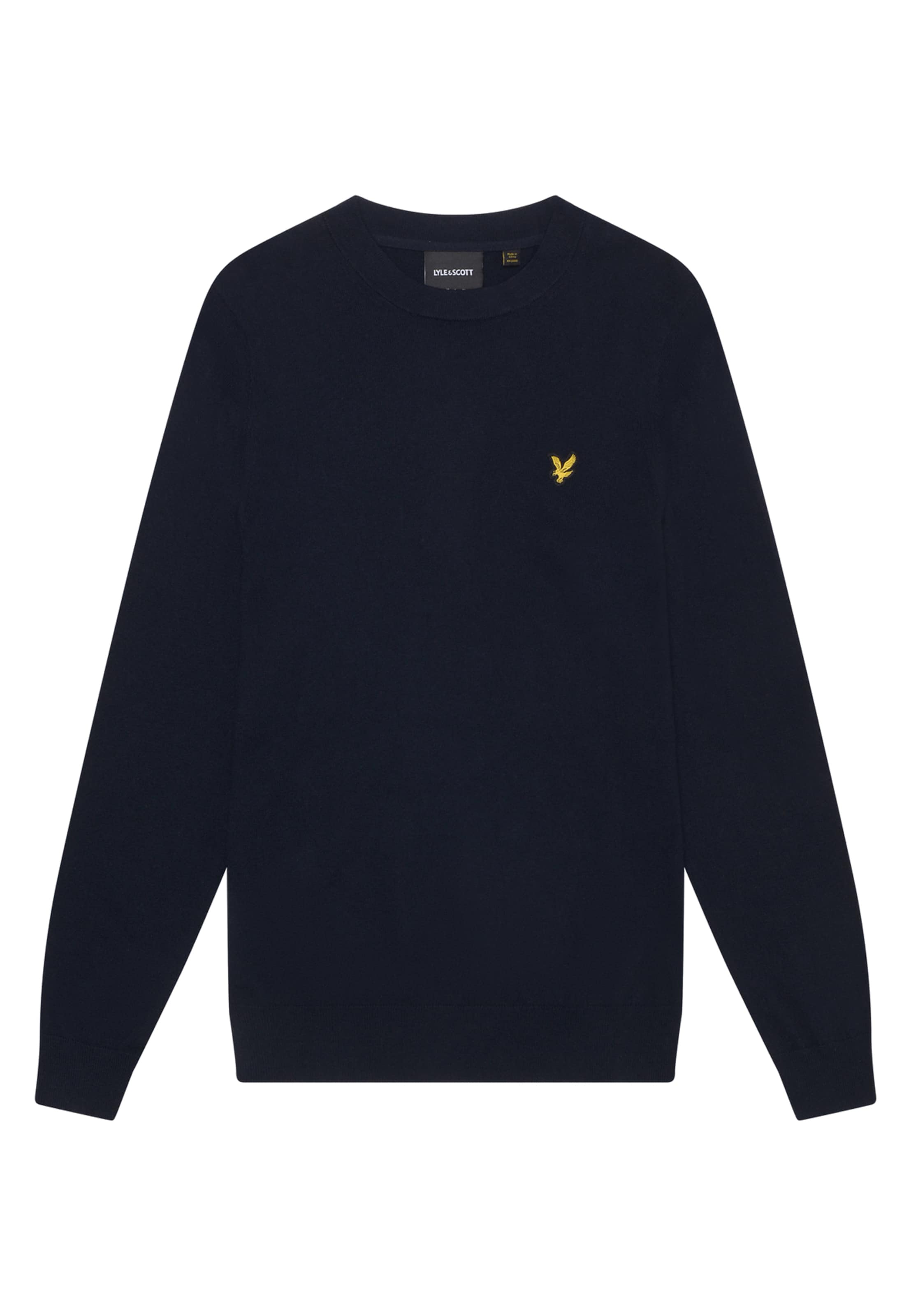 Pull-over Lyle & Scott en bleu : devant