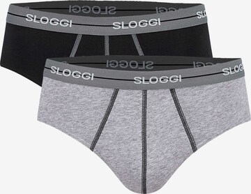 Slip di SLOGGI in grigio: frontale